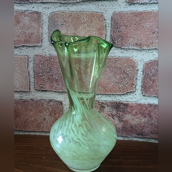 Vintage Nasco blown glass vase - Picture 2 of 5